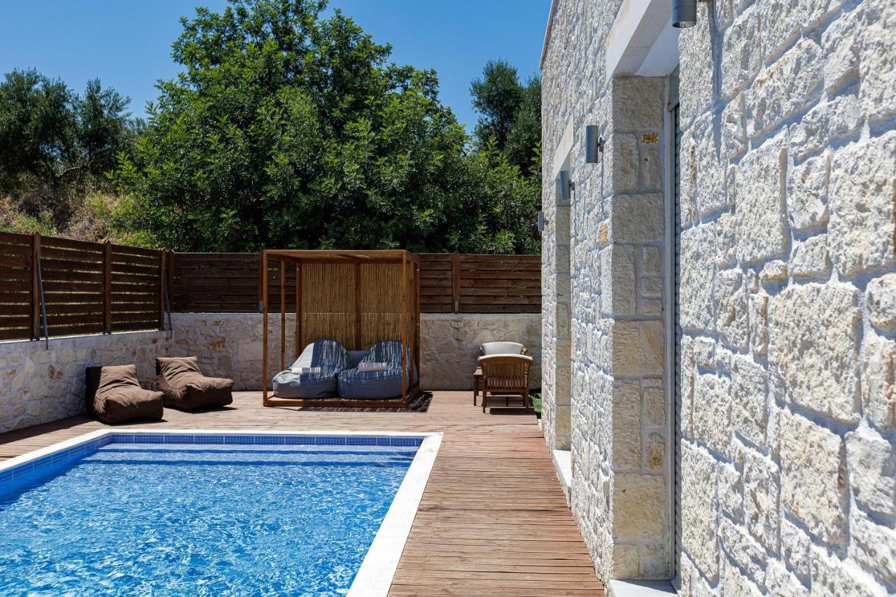 Villa Vera - With Private Heated Pool & Jacuzzi Παγκαλοχώρι Εξωτερικό φωτογραφία
